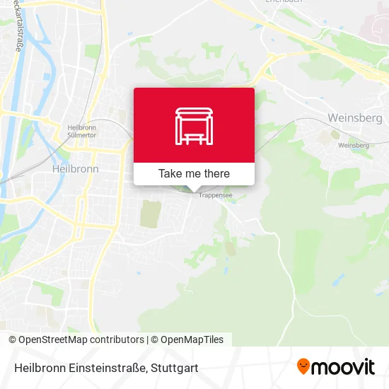 Карта Heilbronn Einsteinstraße