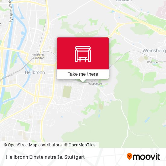 Heilbronn Einsteinstraße map