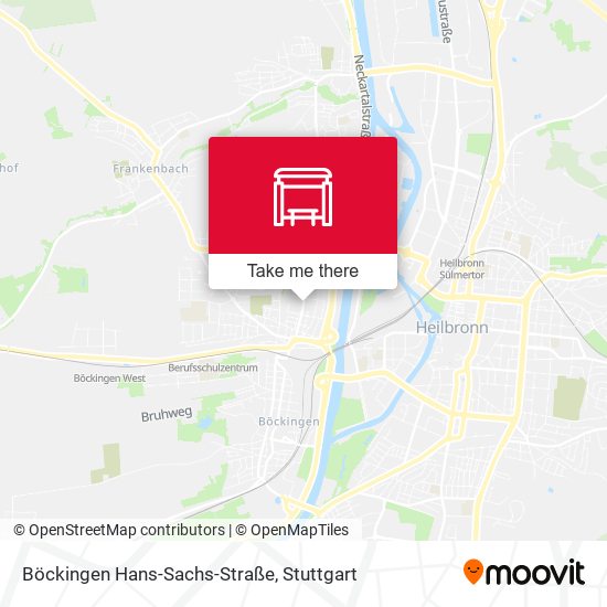 Böckingen Hans-Sachs-Straße map