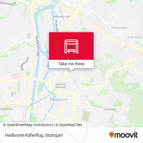 Heilbronn Käferflug map