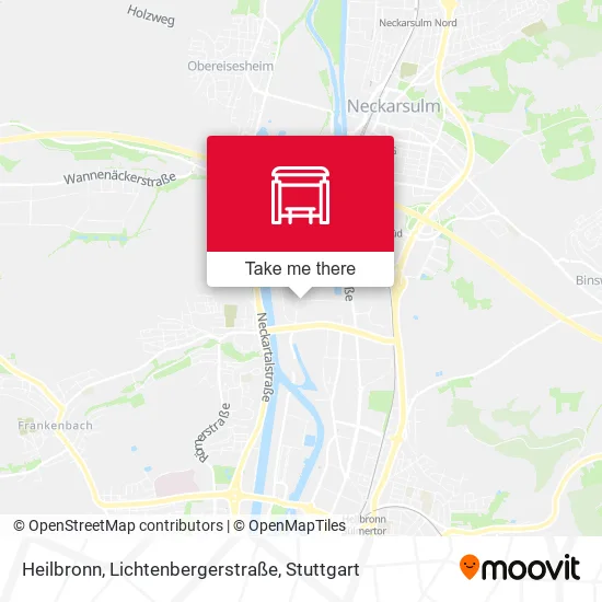 Карта Heilbronn, Lichtenbergerstraße