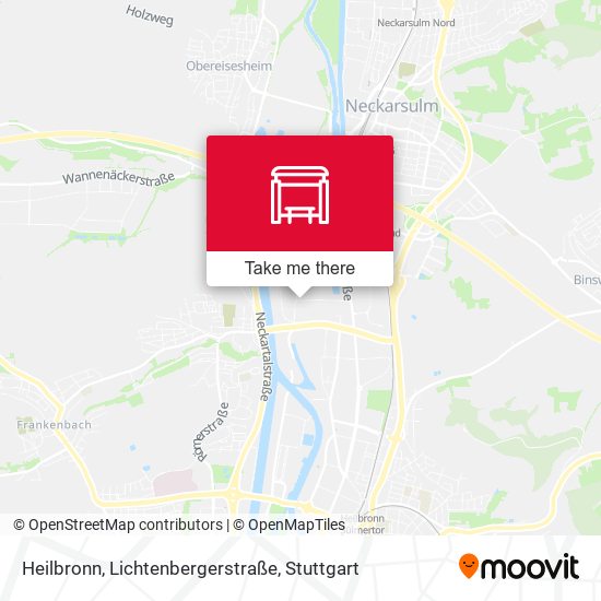 Heilbronn, Lichtenbergerstraße map