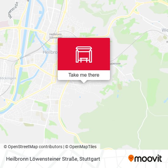 Heilbronn Löwensteiner Straße map