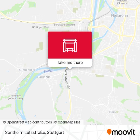 Sontheim Lutzstraße map
