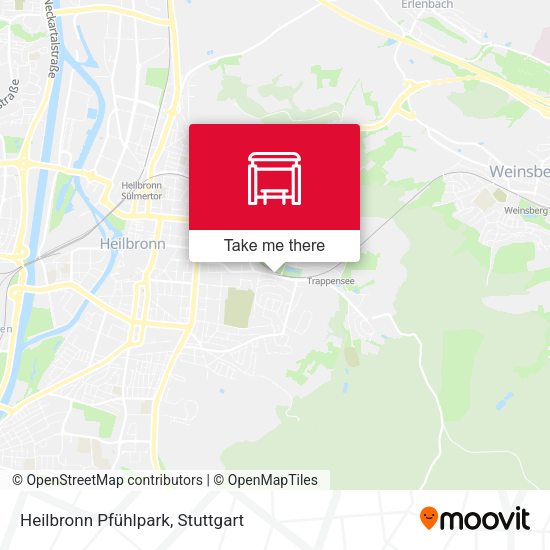 Карта Heilbronn Pfühlpark