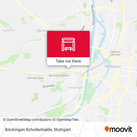 Böckingen Schollenhalde map