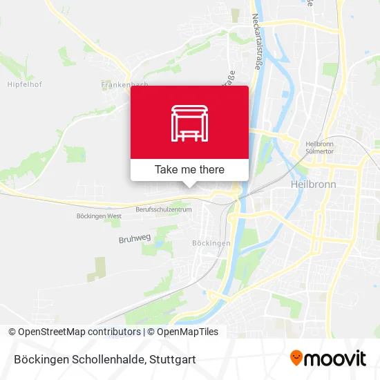Карта Böckingen Schollenhalde