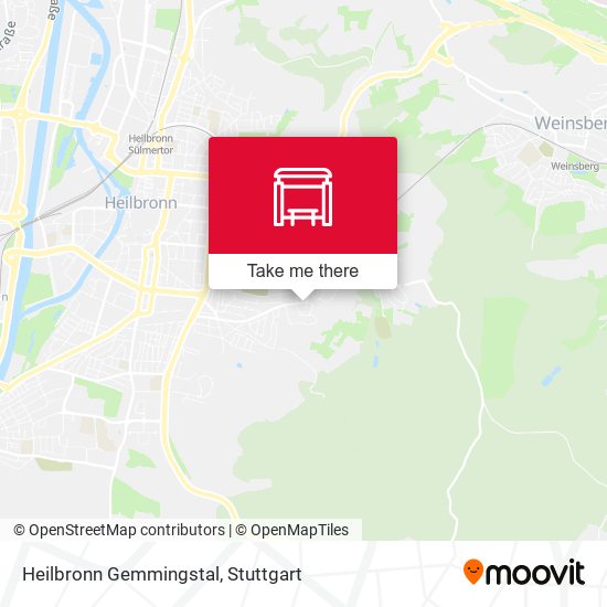 Карта Heilbronn Gemmingstal