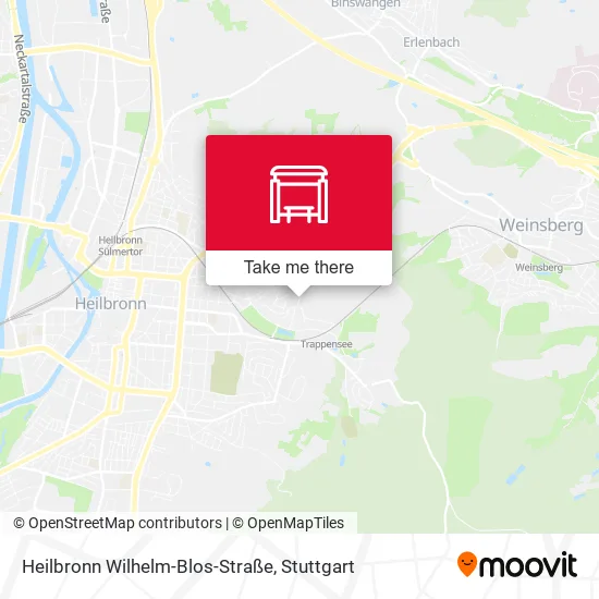 Карта Heilbronn Wilhelm-Blos-Straße