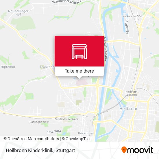 Heilbronn Kinderklinik map