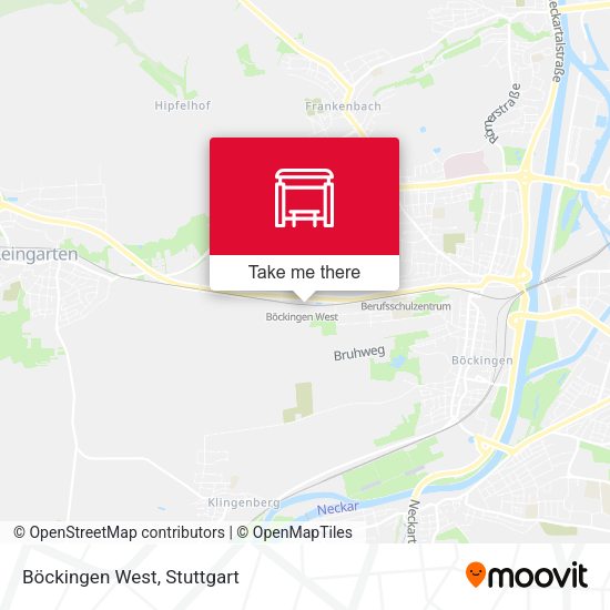 Карта Böckingen West