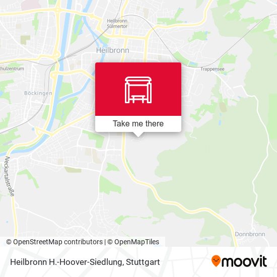 Heilbronn H.-Hoover-Siedlung map