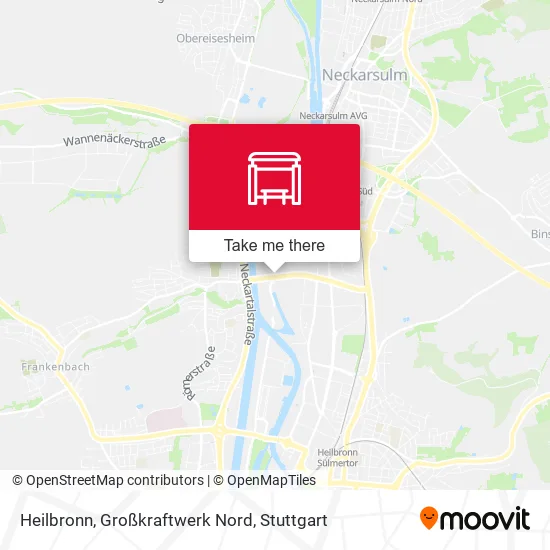 Карта Heilbronn, Großkraftwerk Nord