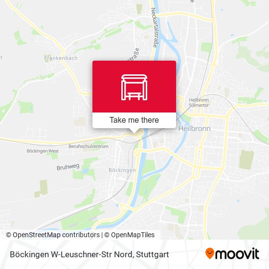Карта Böckingen W-Leuschner-Str Nord