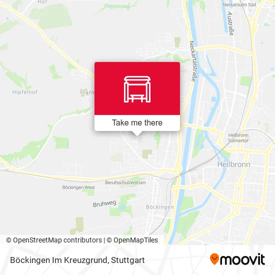 Карта Böckingen Im Kreuzgrund