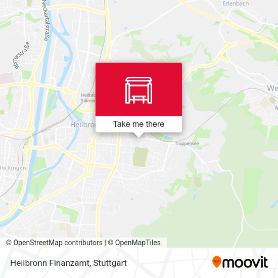 Карта Heilbronn Finanzamt