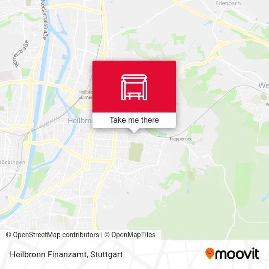 Карта Heilbronn Finanzamt