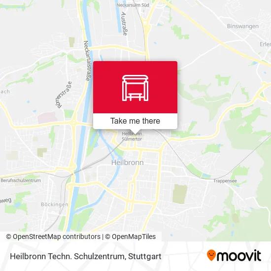 Карта Heilbronn Techn. Schulzentrum