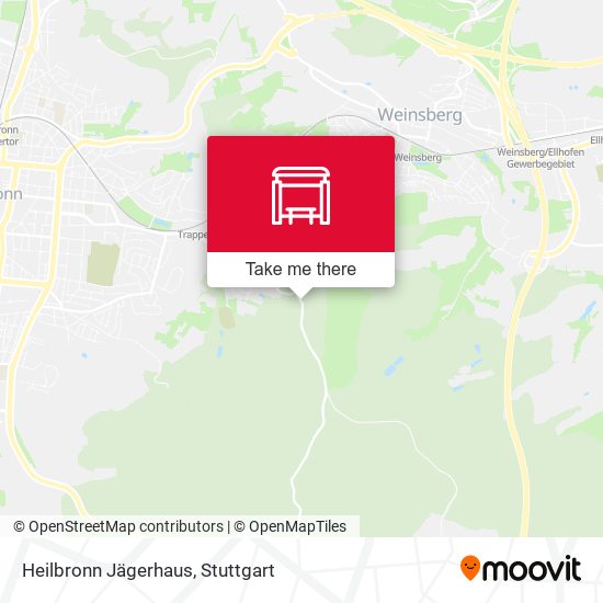 Heilbronn Jägerhaus map