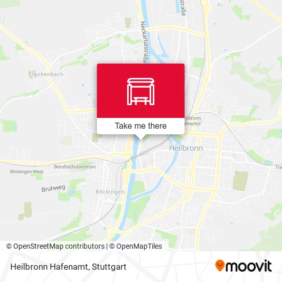 Карта Heilbronn Hafenamt