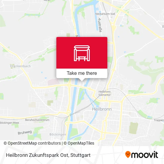 Карта Heilbronn Zukunftspark Ost