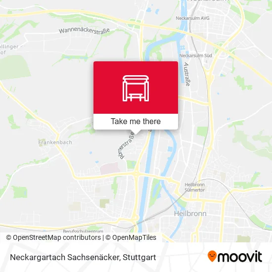 Карта Neckargartach Sachsenäcker