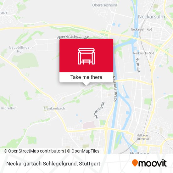 Neckargartach Schlegelgrund map