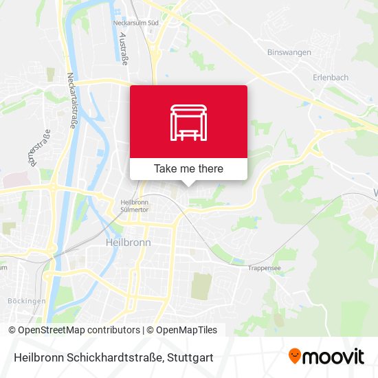 Карта Heilbronn Schickhardtstraße