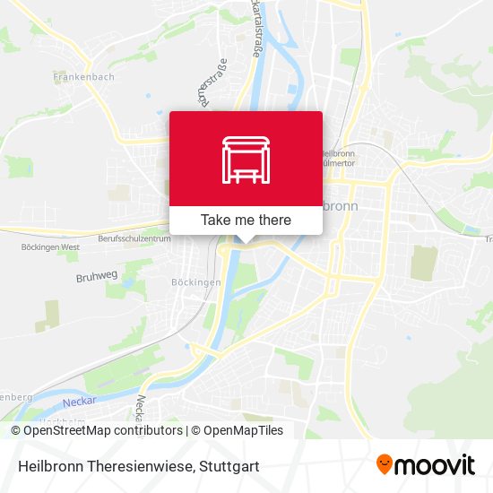 Карта Heilbronn Theresienwiese