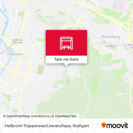 Карта Heilbronn Trappensee / Literaturhaus