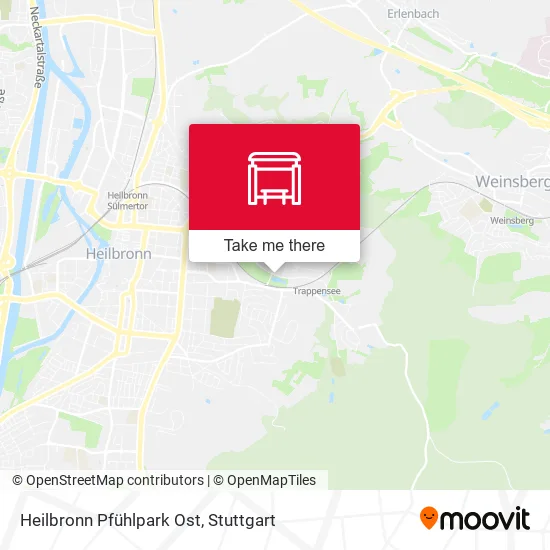 Карта Heilbronn Pfühlpark Ost