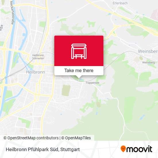 Heilbronn Pfühlpark Süd map