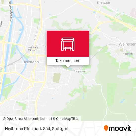 Карта Heilbronn Pfühlpark Süd