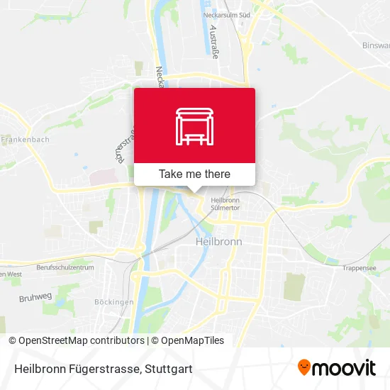 Карта Heilbronn Fügerstrasse