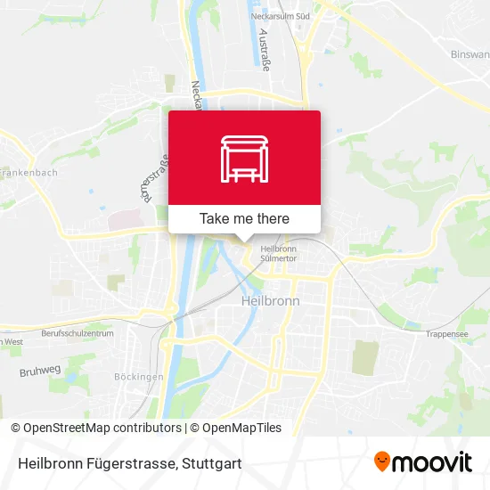 Карта Heilbronn Fügerstrasse