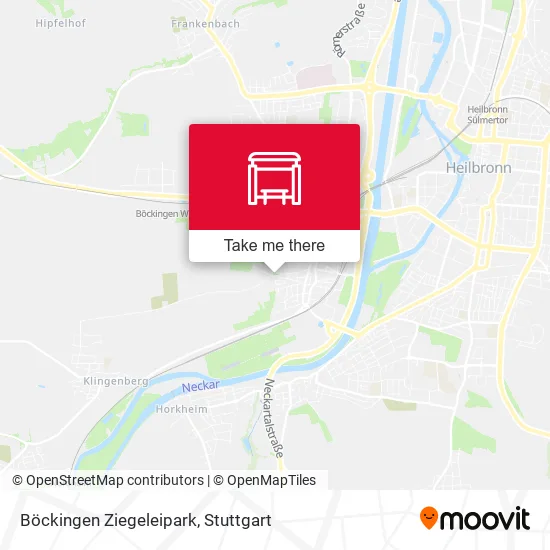 Карта Böckingen Ziegeleipark