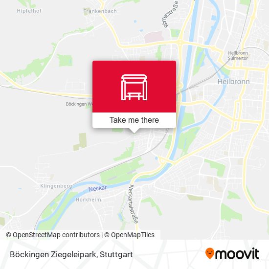 Карта Böckingen Ziegeleipark