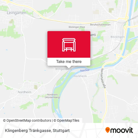 Карта Klingenberg Tränkgasse