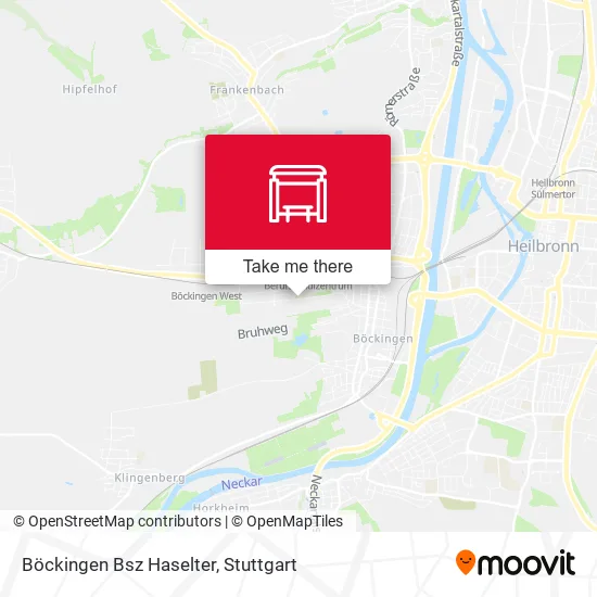 Карта Böckingen Bsz Haselter