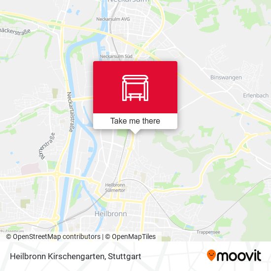 Heilbronn Kirschengarten map