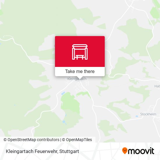 Kleingartach Feuerwehr map
