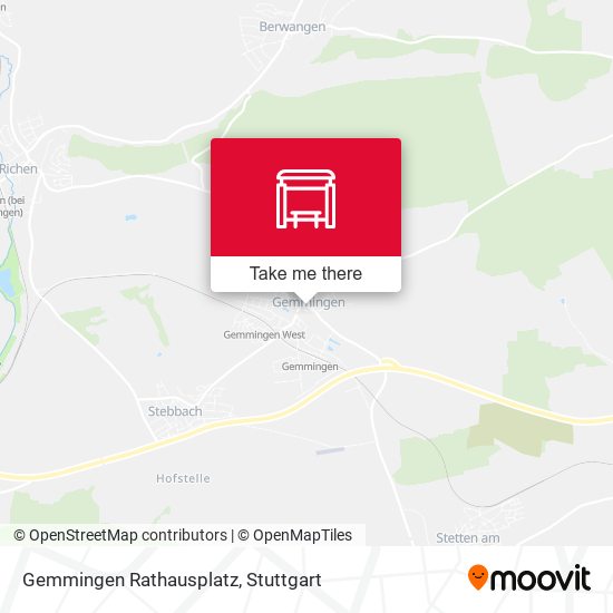 Карта Gemmingen Rathausplatz