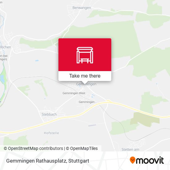 Карта Gemmingen Rathausplatz