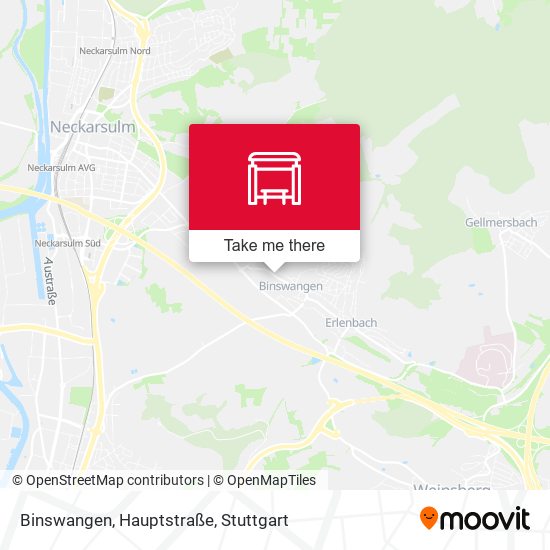 Binswangen, Hauptstraße map