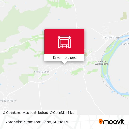Карта Nordheim Zimmerer Höhe