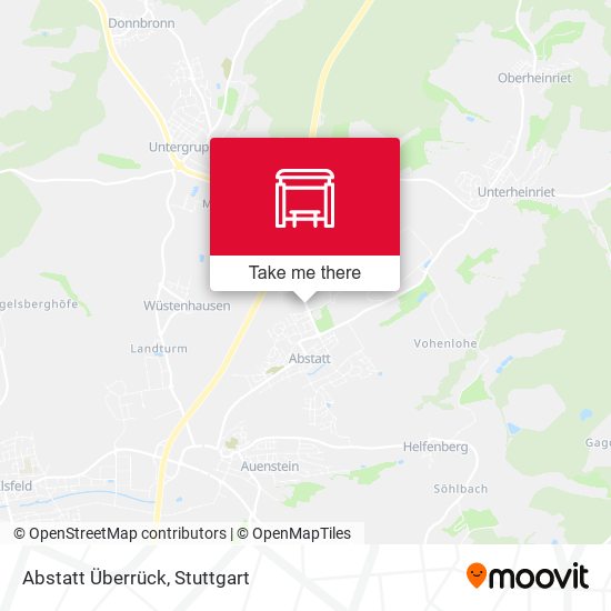 Abstatt Überrück map