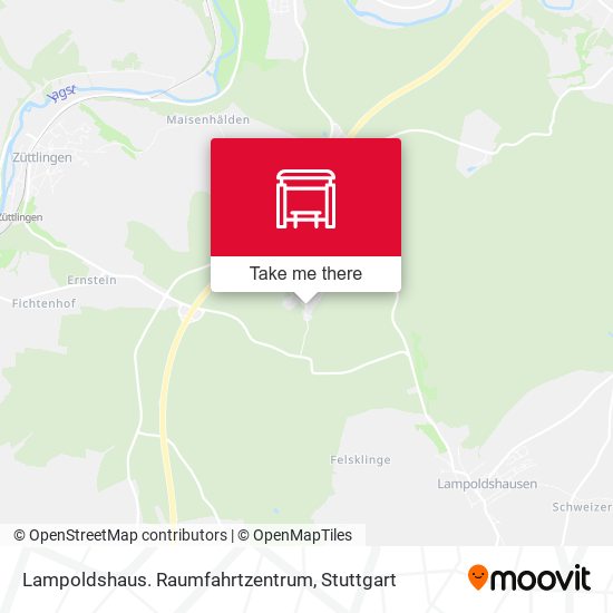 Lampoldshaus. Raumfahrtzentrum map