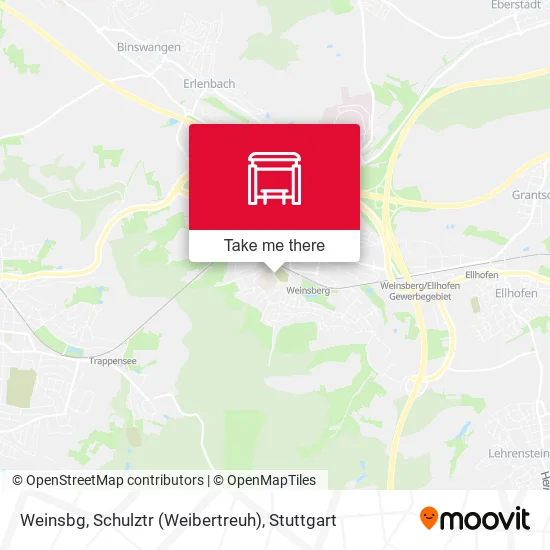 Карта Weinsbg, Schulztr (Weibertreuh)