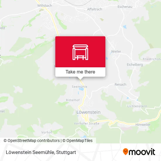 Карта Löwenstein Seemühle