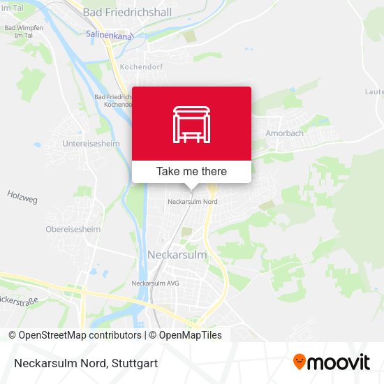 Карта Neckarsulm Nord